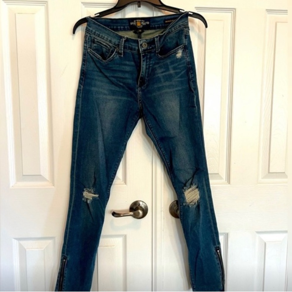 Lucky Brand Jeans, Brooke Legging Jean with zippers, Skinny, Size 6/28